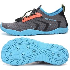 Kinder Wasserschuhe Schnorcheln Schwimmen Surfen Unisex Blau