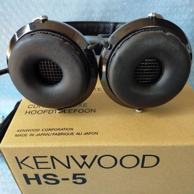 Kenwood HS-5 Open Air Headphones Black | eBay