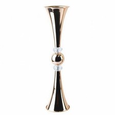 Metal Trumpet Flower Stand Versatile Hourglass Flower Riser Long-Lasting