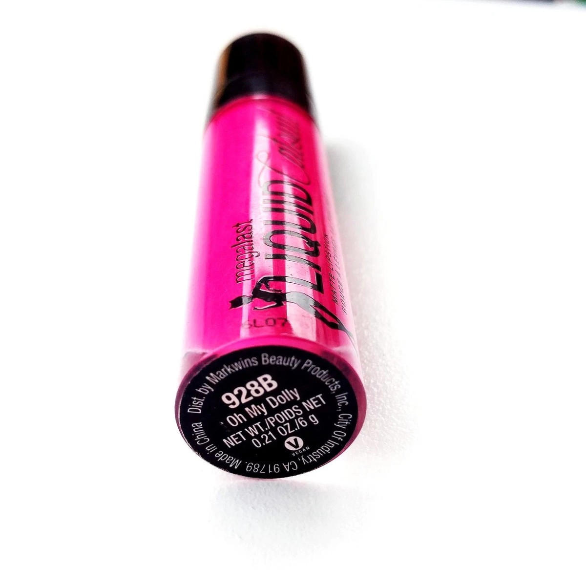 Wet N Wild Megalast Liquid Catsuit Matte Lipstick 928B Oh My Dolly