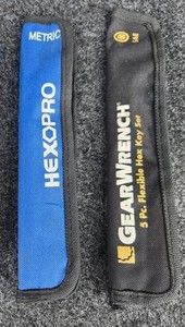 Gearwrench 82400 5pc SAE Flexible Hex Key Sets 
