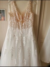 Tolles Brautkleid Lilly Gr 44 Superschön Neuwertig