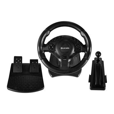 USB Racing Gaming Steering Wheel Pedal Driving Simulator for PS4/PS3 PC