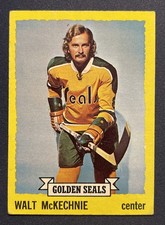 1973-74 Topps Walt McKechnie California Golden Seals Hockey Card #127 🏒🥅
