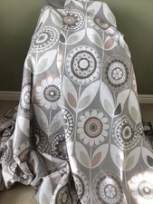 CL;2 x Vorhänge Baumwollemischung Alle Zimmer Vorhänge Blumen B162cm L185cm