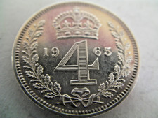 MAUNDY      4 D  1965  QUEEN ELIZABETH 11  NO.257