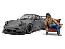 SOLIDO S1807517 Porsche 911 RWB BODYKIT NARDO GRAY 2024 1/18
