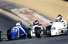 James Forsyth Swift battles with Nick Hart Ray Formula Ford Festiv- Old Photo