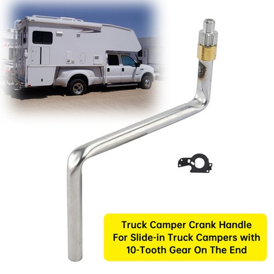 #ad #ad 🚗Truck Camper Crank Handle For Slide in Campers w 10 Tooth Gear On The End $22.65