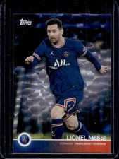 2021 Topps Paris Saint-Germain Lionel Messi Icy #18 PSG