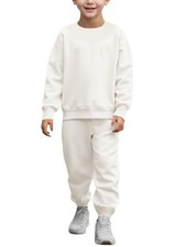 Boys Tracksuits 2 Piece Set Crewneck Sweatshirts and Jogger Sweatpants with P...