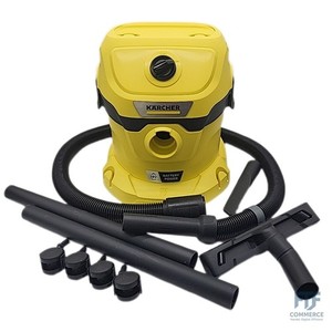 Kärcher Akku-Nass-/Trockensauger WD 2-18, inkl. Filter, Fugen- und Nass-/Trocken