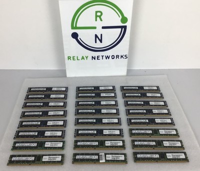 LOT OF 24 Cisco UCS-MR-1X082RY-A 8GB 2Rx4 PC3L-12800R-11-12 DDR3-1600-MHz RDIMM