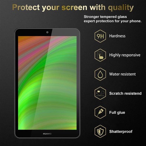 Tempered Glass for Huawei MediaPad M5 8 (8.4" inch) Display Screen Protection - Picture 3 of 9