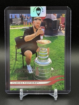 2025-26 Upper Deck Series Day with the Cup AJ Greer SSP  1:1440 Florida Panthers