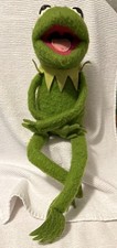 Nanco Kermit The Frog Plush Vintage Jim Henson Muppets Poseable 14 Inches