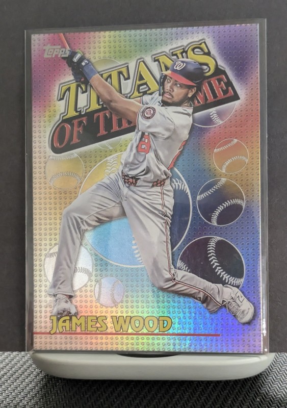 2026 Topps Series 1 - Titans of the Game James Wood #TOG-15
