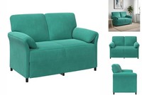 2-Sitzer Sofa TüRkis 138X83X95 Cm Samt