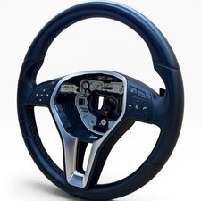 Volante Mercedes Glk X204 2012-2015 in Pelle Usato Originale A2184606018 - Miniatura 3