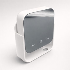 Hive Thermostat Wall Cradle – No Drill Adhesive Mount – Optional Screw Fix