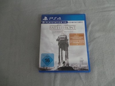 Star Wars: Battlefront-Ultimate Edition (Sony PlayStation 4) CD Top USK 16