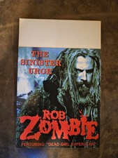 vintage 2001 ROB ZOMBIE THE SINISTER URGE store counter display