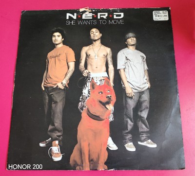 N.E.R.D- She Wants To Move Vinyl Record 12 ''