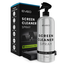 "Screen Cleaner Spray with Microfiber Cloth Safe for TVs, Laptops, Phones,