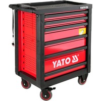 Yato Werkstattwagen 6 Schubladen Werkstattwagen Industrieschrank Garage