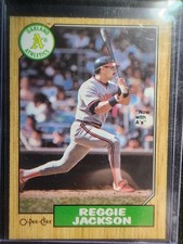 1987 OPC/Topps #300 Reggie Jackson 