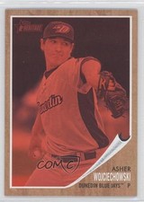 2011 Topps Heritage Minor League Edition Red Tint /620 Asher Wojciechowski 0f8