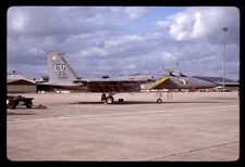 USAF McDonnell Douglas F-15C 84-0020 Oct 96 Kodachrome Slide/Dia B11