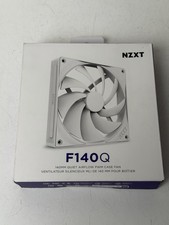 NZXT F140 Q 140mm White Non-LED Quiet Airflow PWM Case Fan