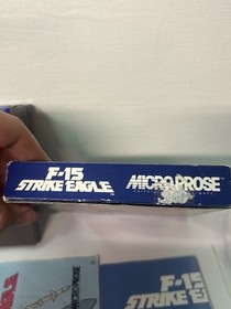 F-15 Strike Eagle CIB Nintendo NES Complete Box Manual