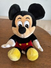Mickey Mouse 12  Plush Vintage 70s 80s Authentic Disneyland / Walt Disney World