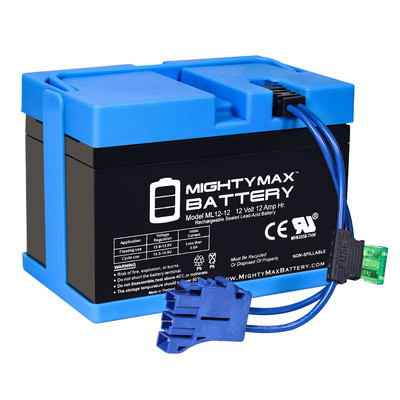 Mighty Max 12V 12AH Battery for Peg Perego Polaris Slingshot RZR 900 Gator XUV