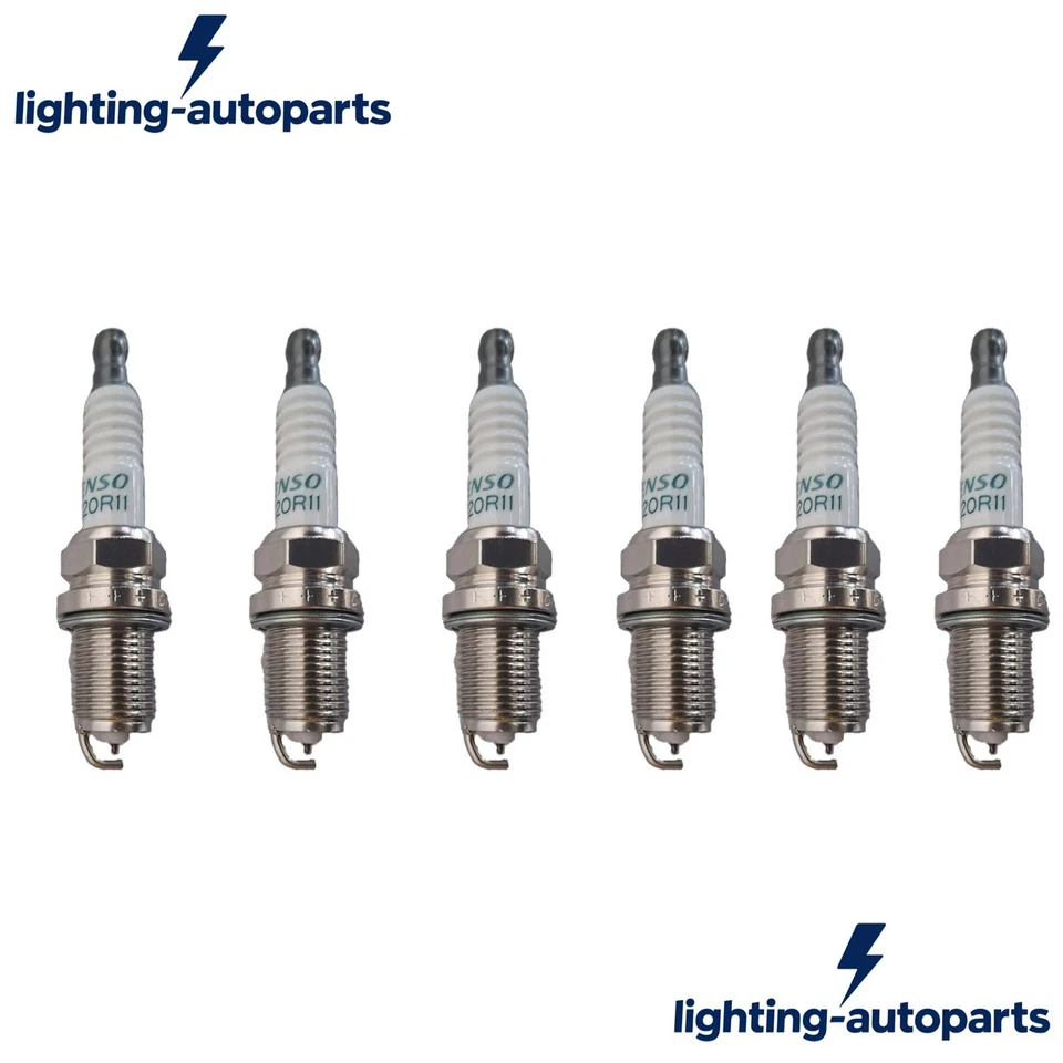 NEW 6PCS DENSO Iridium Spark Plugs OEM 90919-01210 SK20R11 3297 for Toyota - Imagem 3 de 4