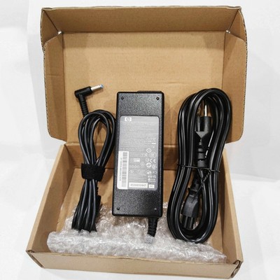 Genuine OEM 90W HP AC Adapter Charger blue tip 19.5V 4.62A Pavilion 710413-001