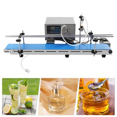 Liquid Filler Automatic 1 Heads Liquid Filling Machine With Conveyor USA