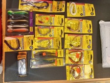 Fishing Lures  Lot 14 Packs All New.1  Bubba,1 Beaver,2 Beavers,3 Worms,5 8ights
