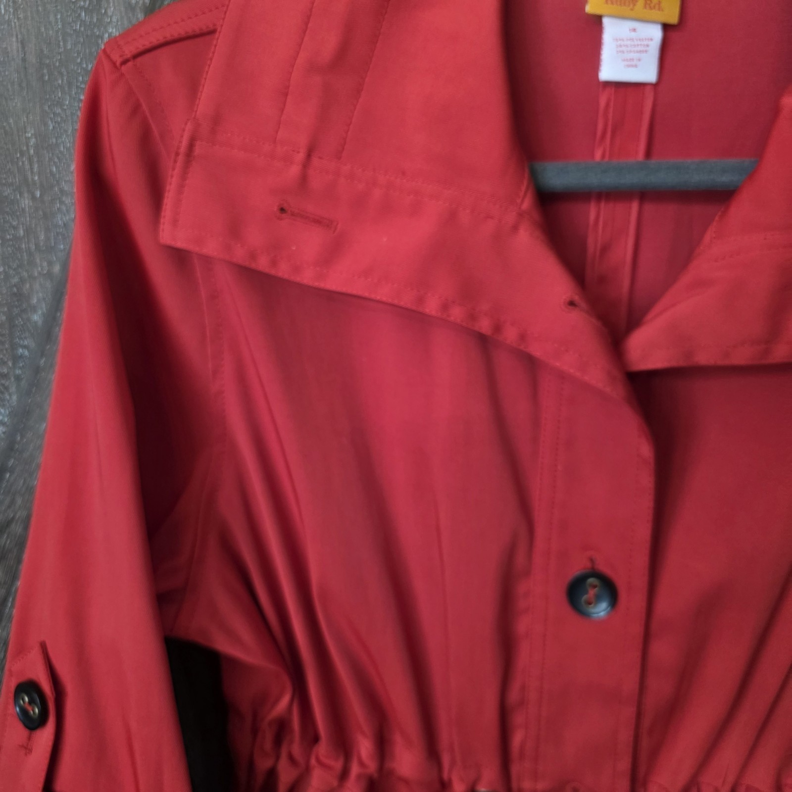 Ruby Rd. Jacket Women's Size 14 Red Button Up Dra… - image 2