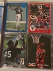 Michael Jordan Scottie Pippen 40 Sports Card Insert Lot Chicago Bulls RARE Album