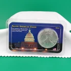2000  American Silver Eagle 1oz .999 Fine Silver BU UNC Littleton Showpak