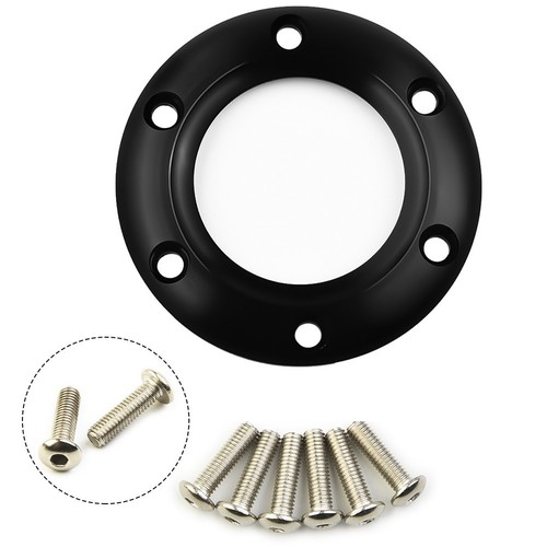 Ring Steering Wheel Steering Wheel Part Parts Practical 6 Bolts Assembly - Picture 2 of 12