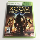 XCOM: Enemy Within Commander Edition (Xbox 360) Complete CIB - Tested - Clean