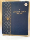 LINCOLN WHEAT CENT SET IN WHITMAN VINTAGE ALBUM 1909-1940-s---76 COINS