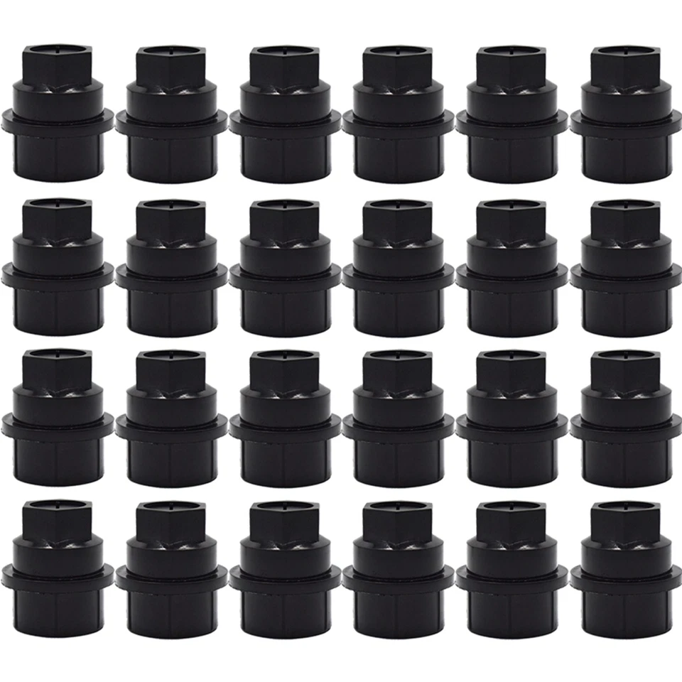 24x Porcas de Roda de Carro Tampa Cubo de Pneu Parafusos Parafusos 15646250 Para GMC Chevrolet - Imagem 2 de 4