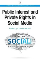 Cornelis Reiman | Public Interest And Private Rights In Social Media | Buch