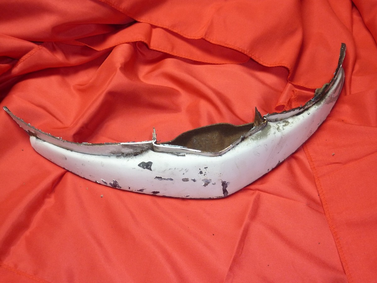 1946 1947 1948 Mercury FRONT LOWER HOOD TRIM MOLDING Original