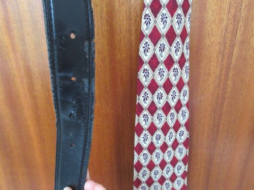 Chaqueta de traje negro para hombre 44S y pantalones de carbón 34R - principios + cinturón y corbata - Imagen 10 de 11
